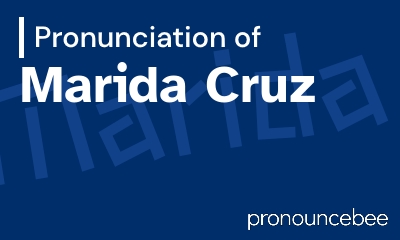how to pronounce marida-cruz feature image