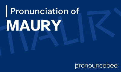 how to pronounce maury feature image