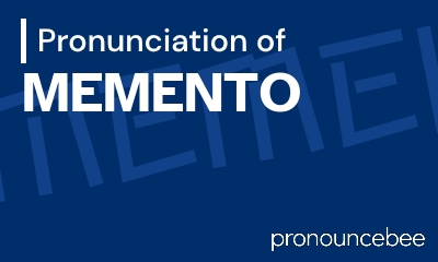 how to pronounce memento feature image