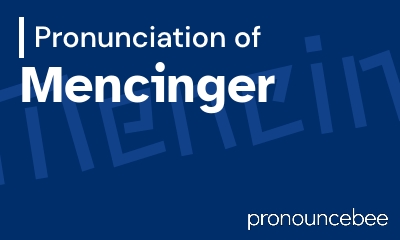 how to pronounce mencinger feature image