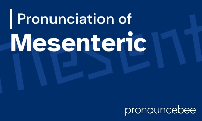 how to pronounce mesenteric feature image