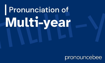 how to pronounce multi-year feature image