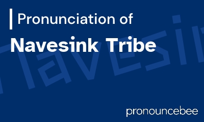 how to pronounce navesink-tribe feature image