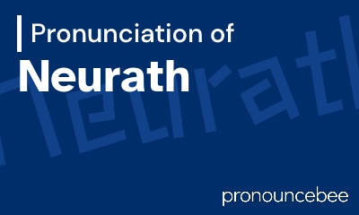 how to pronounce neurath feature image