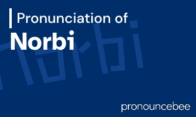 how to pronounce norbi feature image