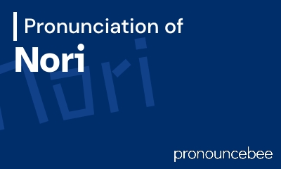 how to pronounce nori feature image