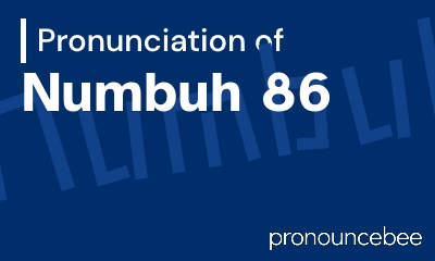 how to pronounce numbuh-86 feature image