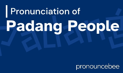 how to pronounce padang-people feature image