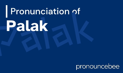 how to pronounce palak feature image