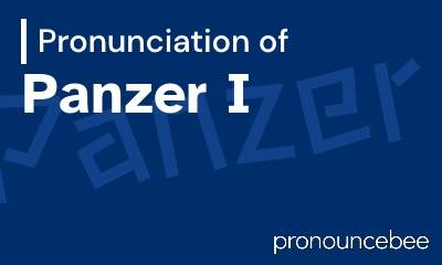 how to pronounce panzer-i feature image