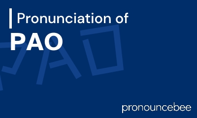 how to pronounce pao feature image