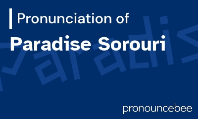 how to pronounce paradise-sorouri feature image