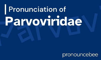 how to pronounce parvoviridae feature image