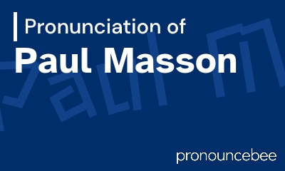 how to pronounce paul-masson feature image