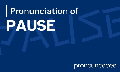 how to pronounce pause feature image