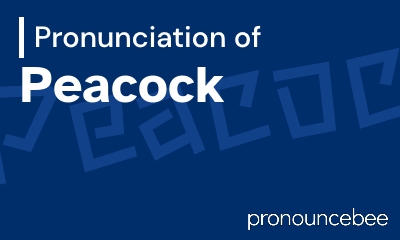 how to pronounce peacock feature image