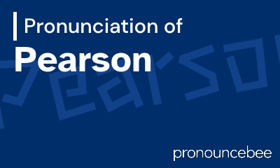 how to pronounce pearson feature image