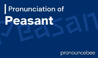how to pronounce peasant feature image