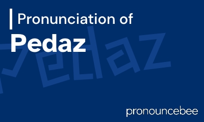 how to pronounce pedaz feature image