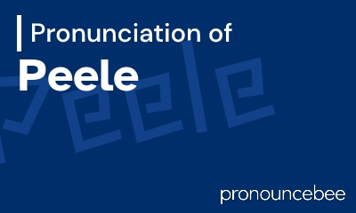 how to pronounce peele feature image