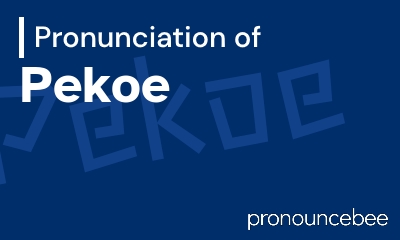 how to pronounce pekoe feature image