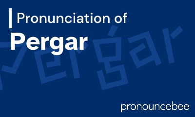 how to pronounce pergar feature image