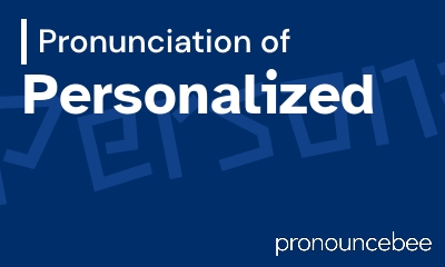 how to pronounce personalized feature image