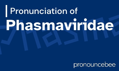 how to pronounce phasmaviridae feature image