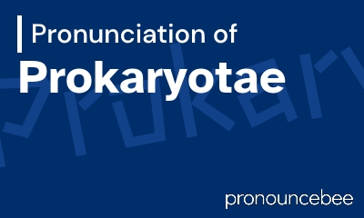 how to pronounce prokaryotae feature image