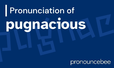 how to pronounce pugnacious feature image