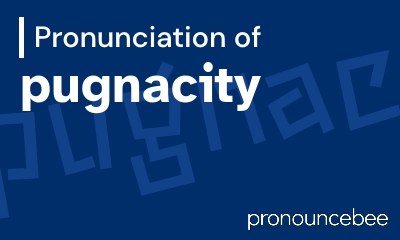 how to pronounce pugnacity feature image
