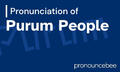 how to pronounce purum-people feature image
