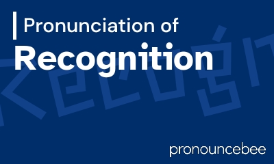 how to pronounce recognition feature image