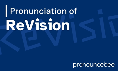 how to pronounce revision feature image