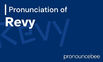 how to pronounce revy feature image