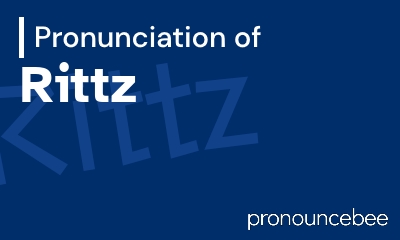how to pronounce rittz feature image