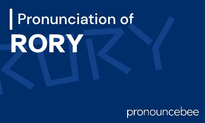how to pronounce rory feature image