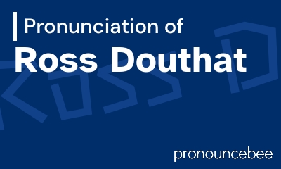 how to pronounce ross-douthat feature image