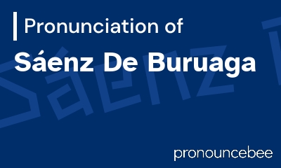 how to pronounce s-enz-de-buruaga feature image
