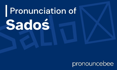 how to pronounce sado feature image