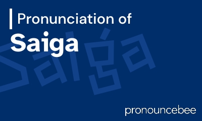 how to pronounce saiga feature image