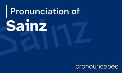 how to pronounce sainz feature image