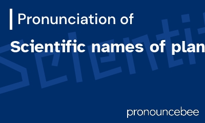 how to pronounce scientific-names-of-plants feature image