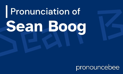 how to pronounce sean-boog feature image