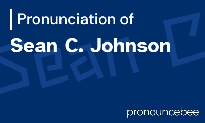 how to pronounce sean-c-johnson feature image