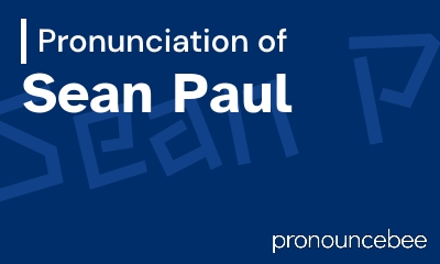 how to pronounce sean-paul feature image