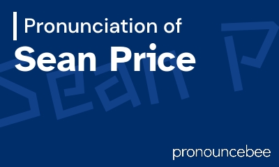 how to pronounce sean-price feature image