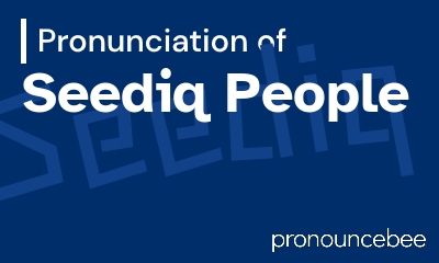 how to pronounce seediq-people feature image