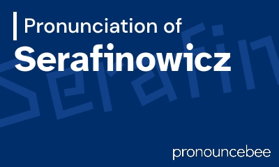 how to pronounce serafinowicz feature image