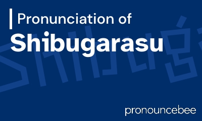 how to pronounce shibugarasu feature image